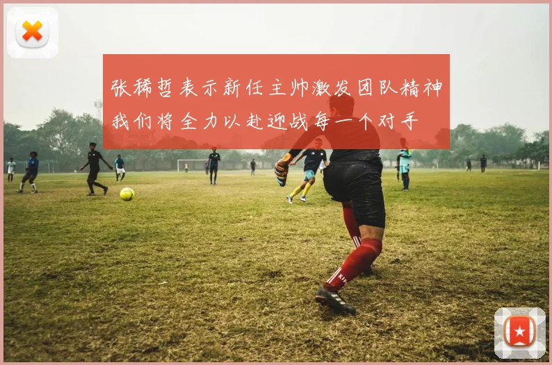 张稀哲表示新任主帅激发团队精神我们将全力以赴迎战每一个对手